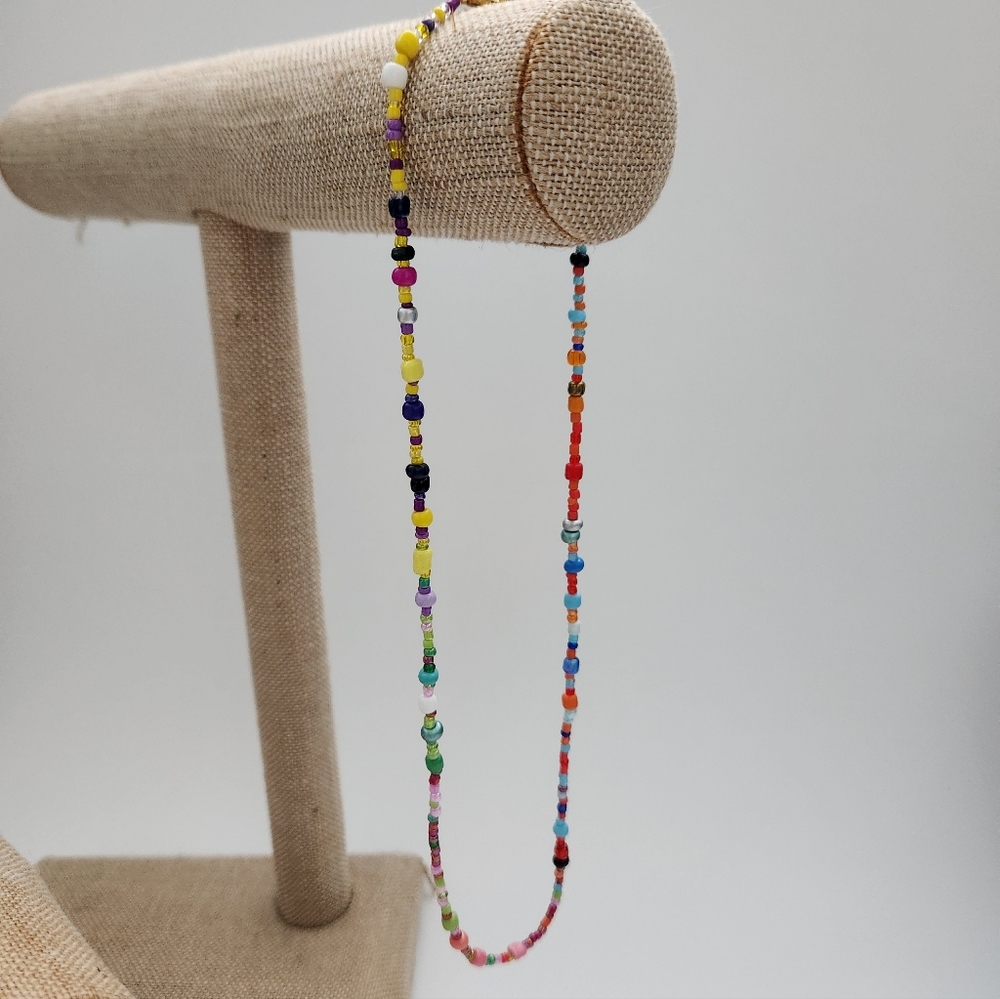 Handmade Seed Bead Necklace